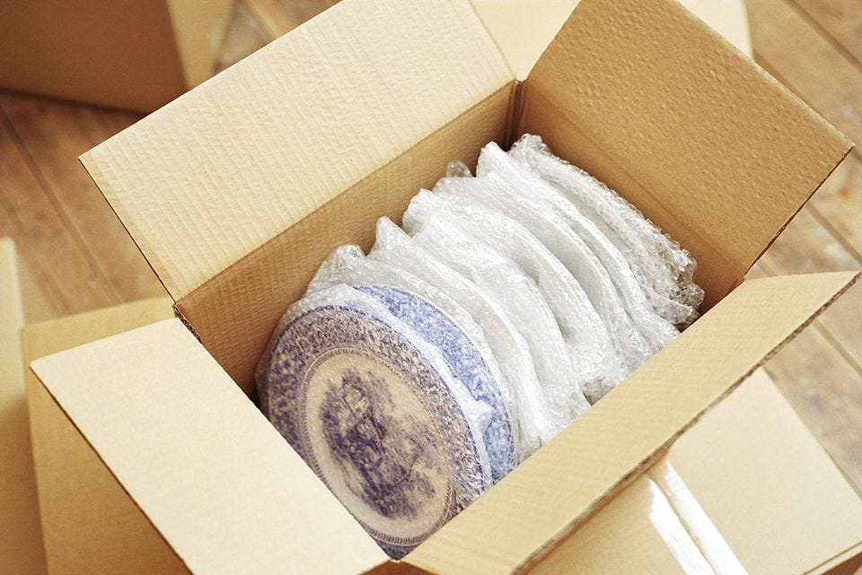 how to pack fragile items